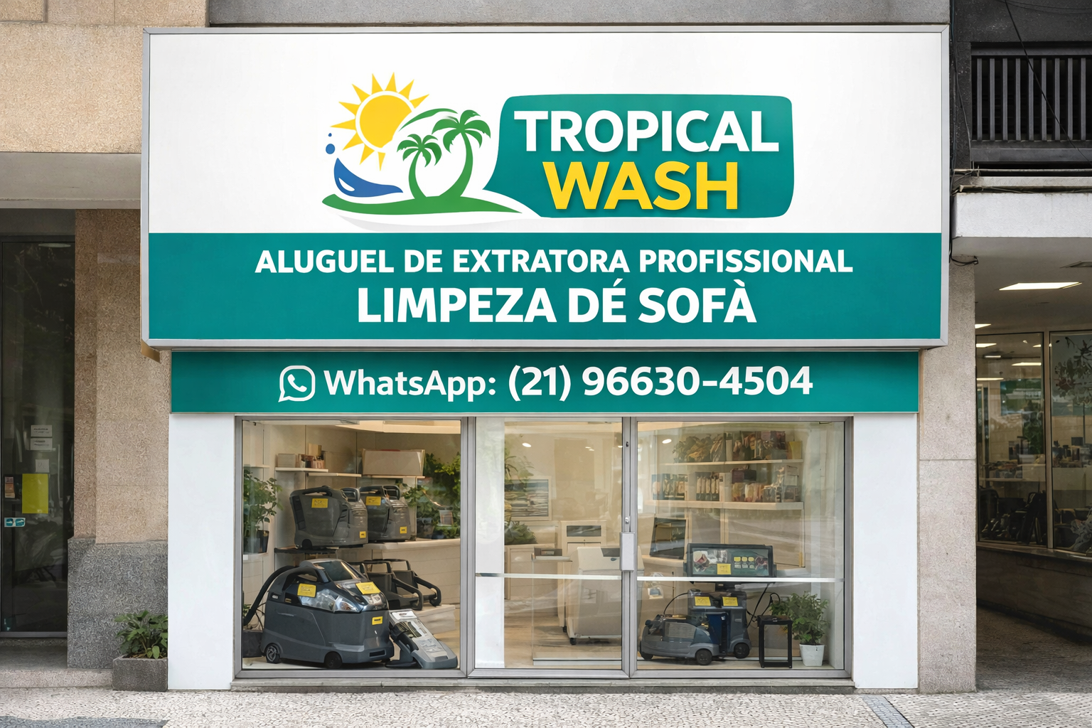 Aluguel de Extratora Copacabana R$250 – Limpeza de Sofá Barato WhatsApp (21) 96630-4504